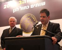 מימין: חיים שפיגל ונחמן כהן צדק