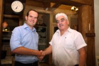 מימין: דן כץ ושי אוזון