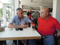 יהודה בן חמו ראש עיריית כ"ס עם יובל וגנר, נגישות ישראל