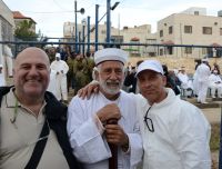 דני בר - משמאל - בהר גריזים