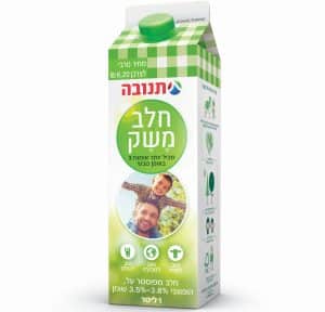 חלב משק של תנובה עם ערכים תזונתיים משופרים