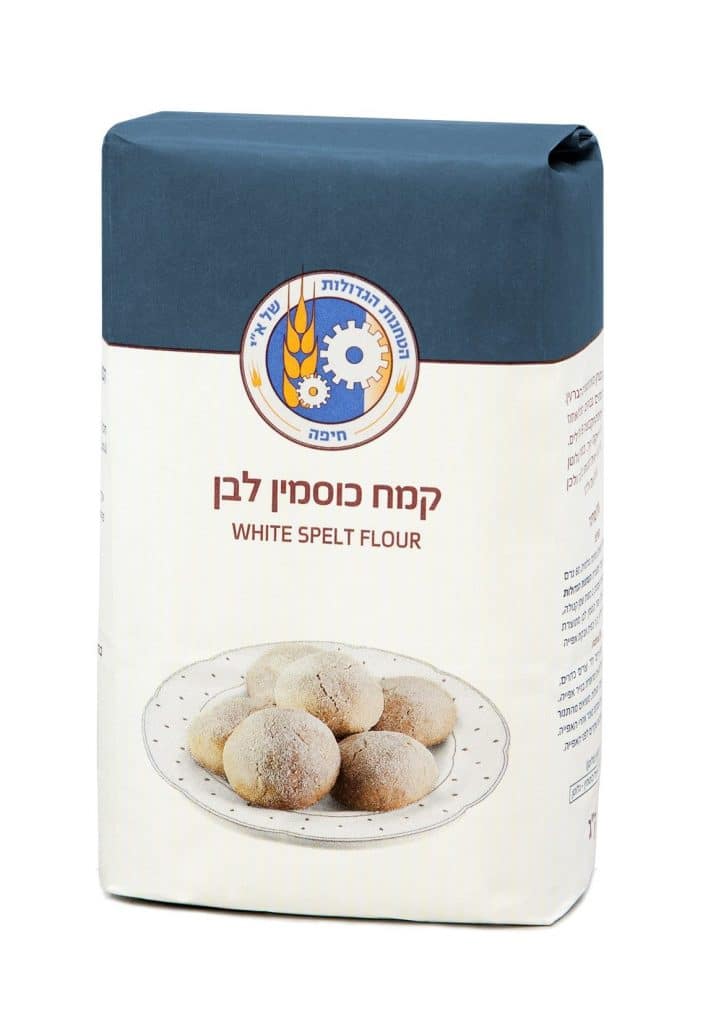 קמח כוסמין לבן של הטחנות הגדולות של א"י
