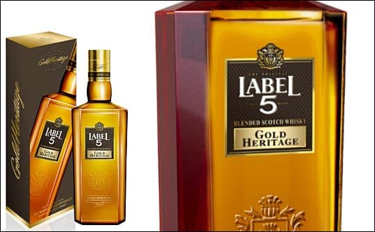 Label 5 Gold Heritage Scotch