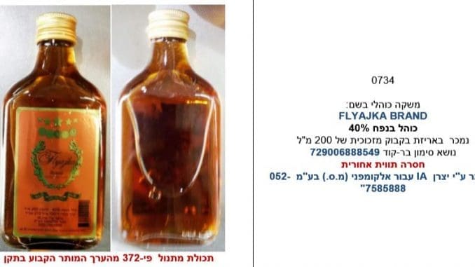 משקאות אלכוהוליים עם מתנול חריג - סכנת מוות