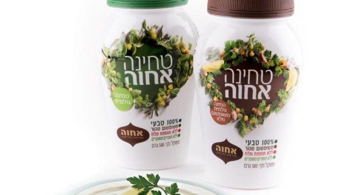 טחינה גולמית אחוה בטחינה עדינה