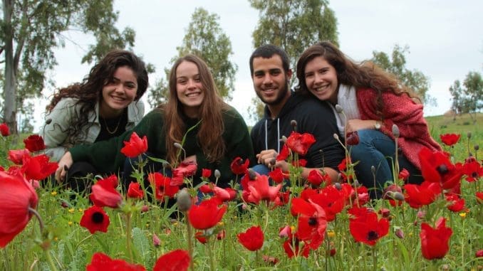 חג הכלניות דרום אדום 2017 בצפון הנגב