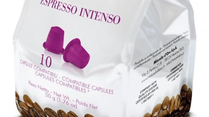 קפסולות הקפה של Miscela D'oro