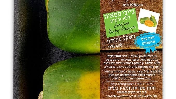 רק למי שממש חייב לאכול פפאיה