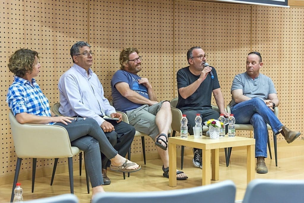 הייננים שישבו בפאנל בהנחיית יאיר גת זזו באי נוחות כששמעו את פרופסור עבדאללה גרה - והייתה לכך סיבה טובה