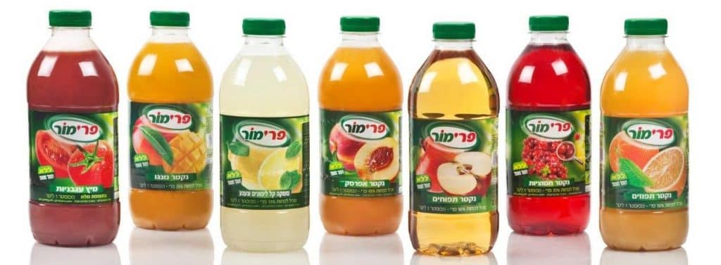 הנקטרים של פרימור עברו מקרטוניות לבקבוקי 1 ליטר