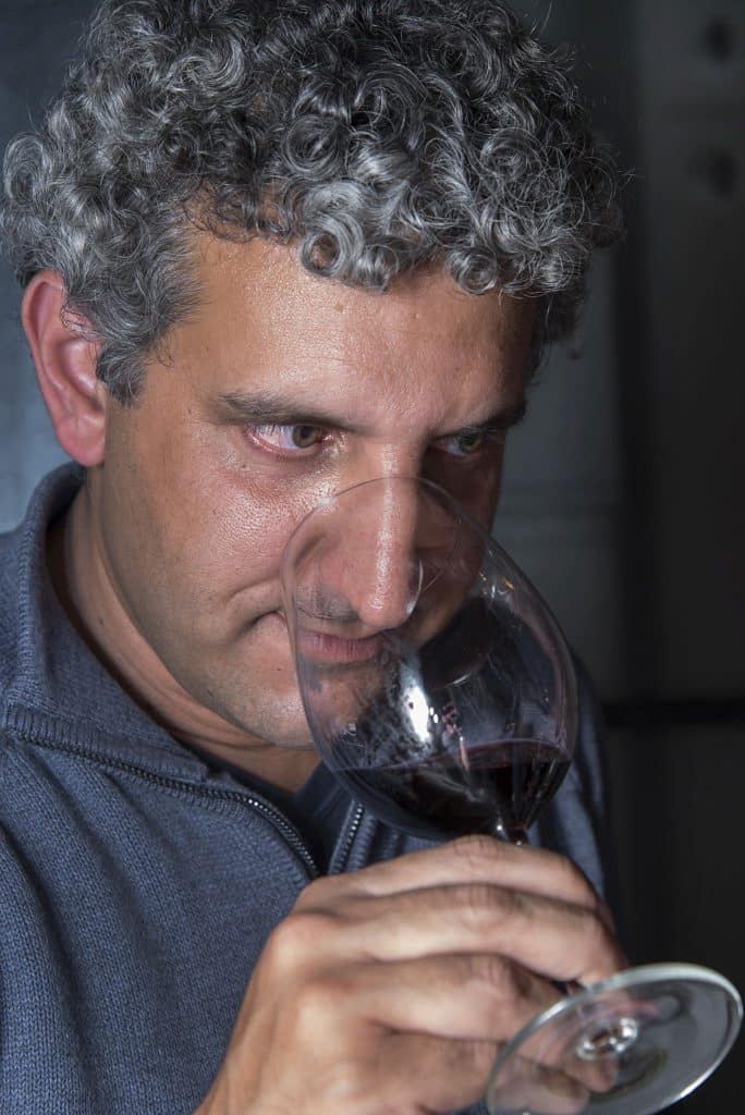 יפתח פרץ חוזר ליקב כרמל אחרי כמעט 5 שנים ביקב בנימינה. צילום איל גוטמן