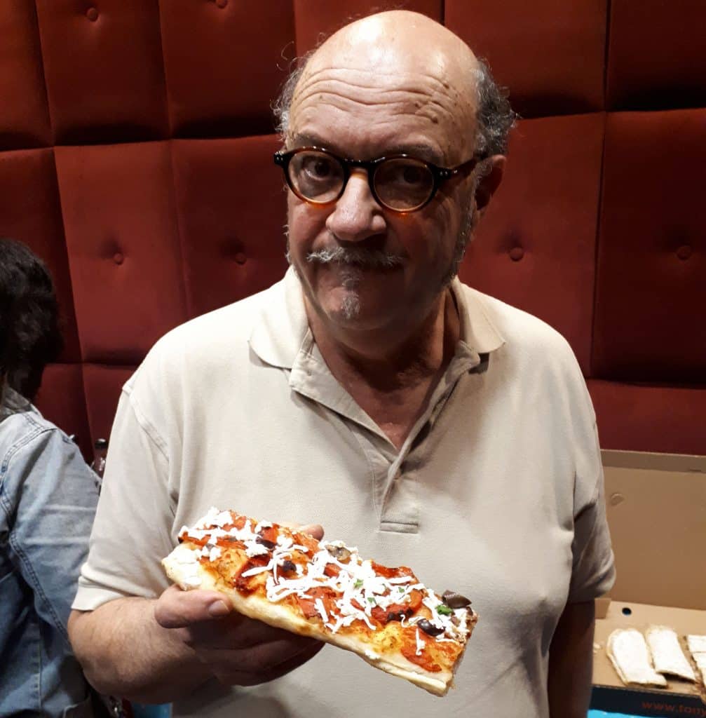 שף ליאון אלקלעי איש טוני ווספה הביא לארץ לפני 12 שנה קונספט שונה של פיצה. צילום איריס לוי