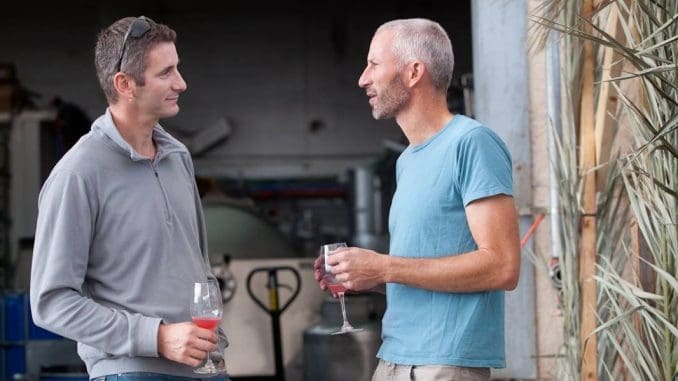 האחים טל (מימין) וניר פלטר – יקב מטר. צילום מדף הפייסבוק