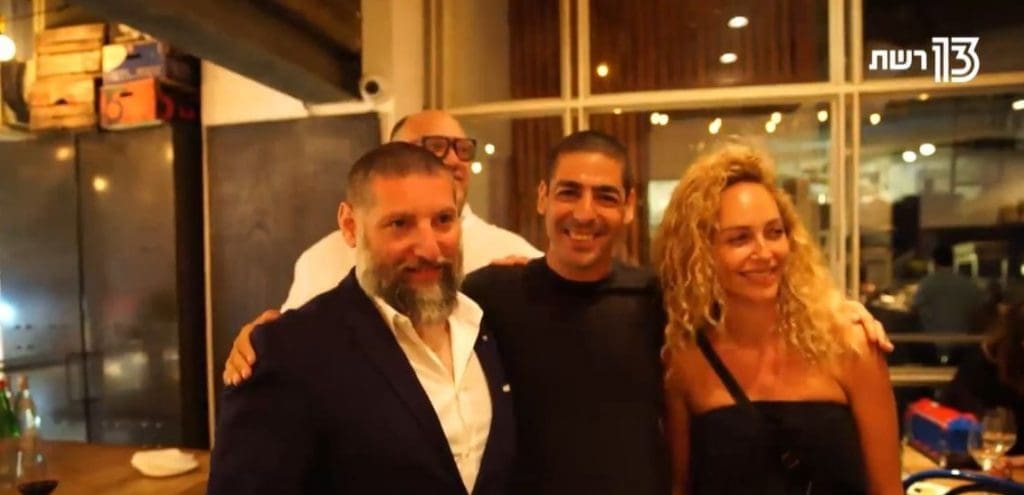 מירי בוהדנה והשופטים של משחקי השף 3. צילום מסך מרשת 13