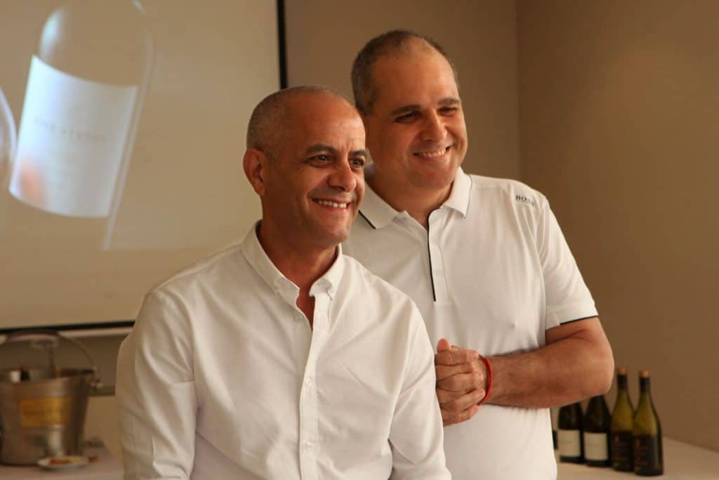 ששון בן-אהרון (משמאל) ואילן חסון. צילום דוד סילברמן dpsimages