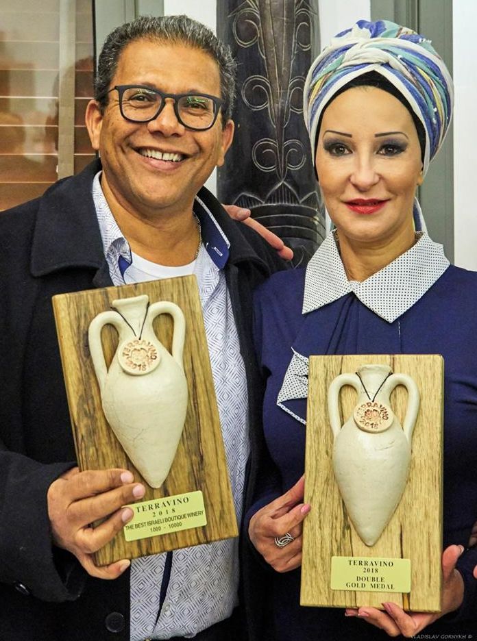 אהרון וחלי ג'לח מיקב אפק. צילום מדף הפייסבוק