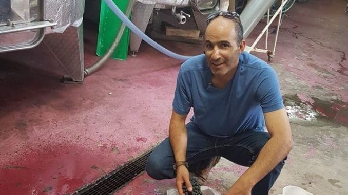ארז בן סעדון, יקב טורא. צילום מדף הפייסבוק