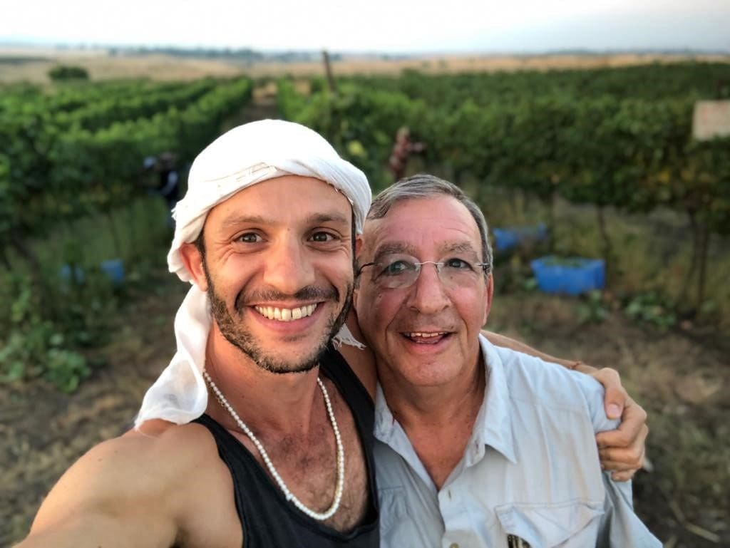 אבא ובן – אסף ואורן קדם. צילום אורן קדם