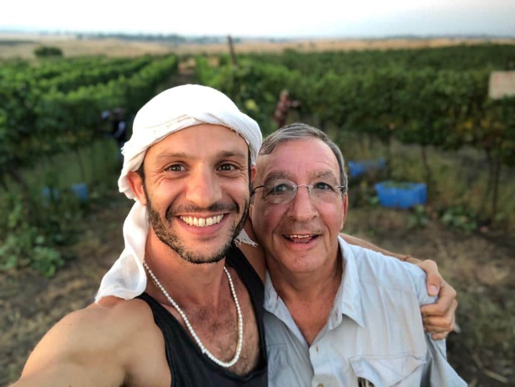 אבא ובן – אסף ואורן קדם. צילום אורן קדם