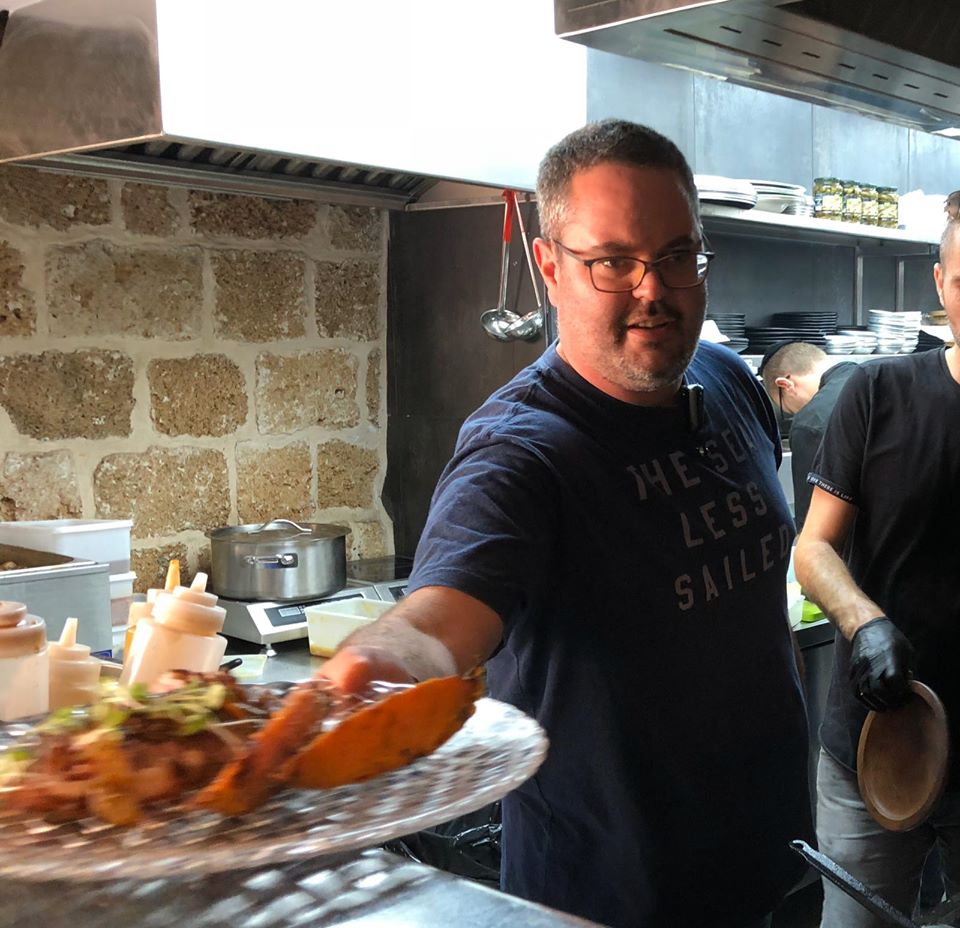 שף אורי ארנון. צילום מדף הפייסבוק