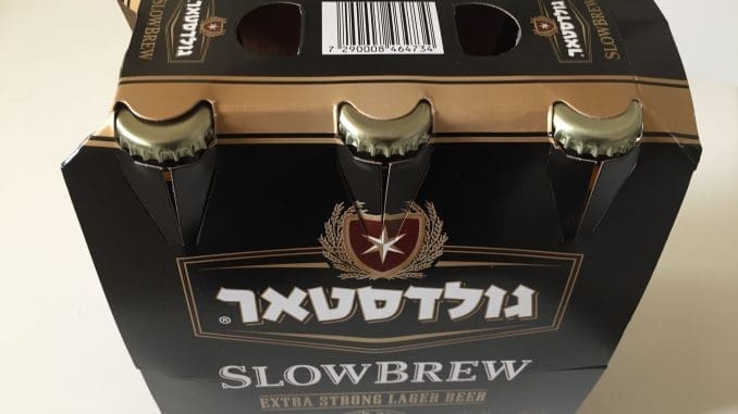 גולדסטאר SLOWBREW עם ֵ10% אלכוהול