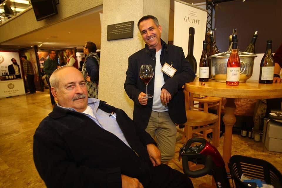 אמנון וייס (משמאל) ושיבי דרורי. יודעים לעשות יין טוב