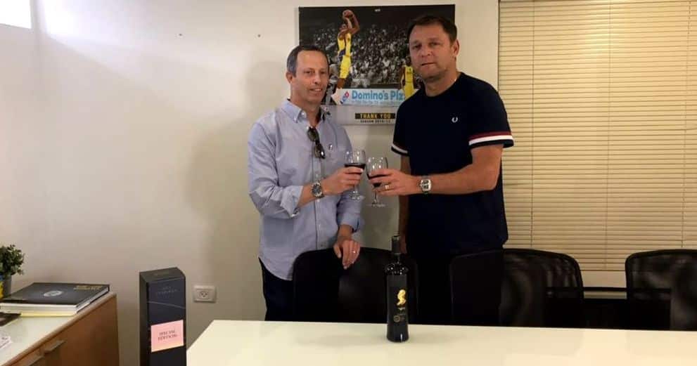 יקב היוצר מצטרף לנותני החסות לקבוצת הכדורסל מכבי תל אביב