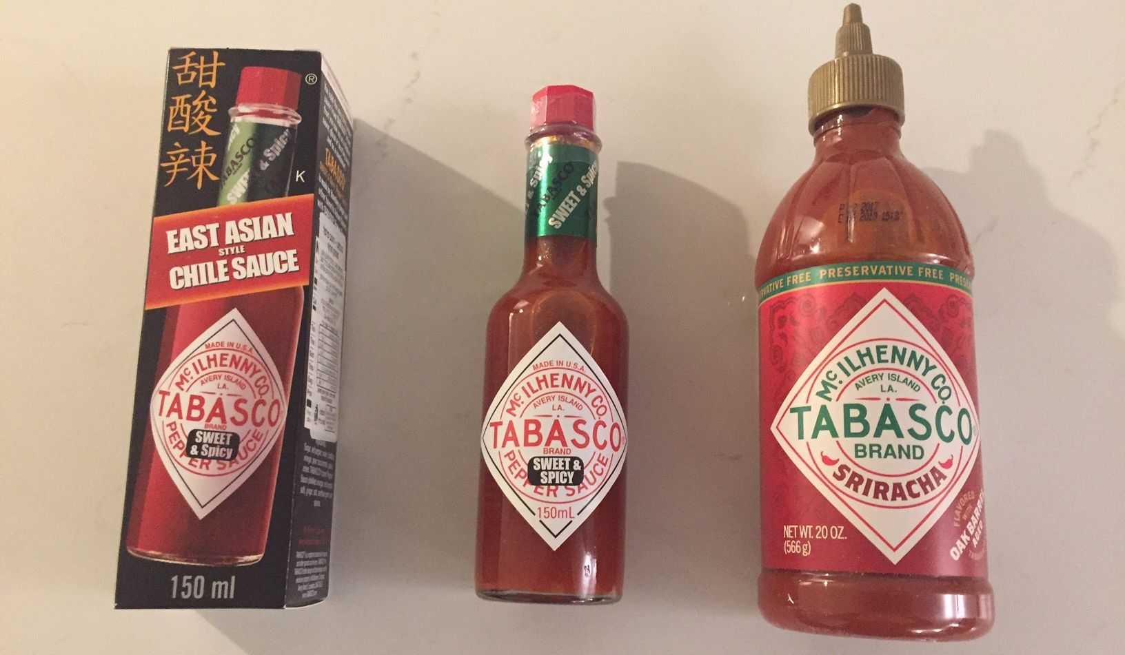לרגל 150 שנה למותג TABASCO:  שני טעמים חדשים בסגנון אסיאתי