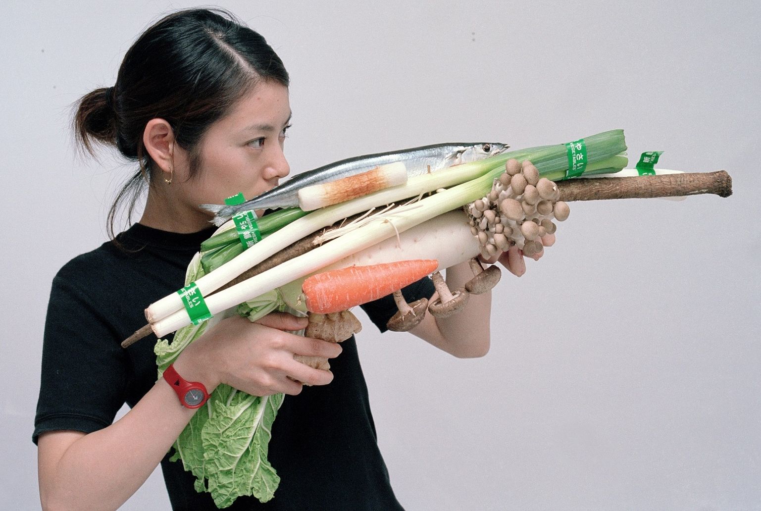 צויושי אוזוואה – נשק ירקות מרק קציצות דג מקרל טוקיו 2001