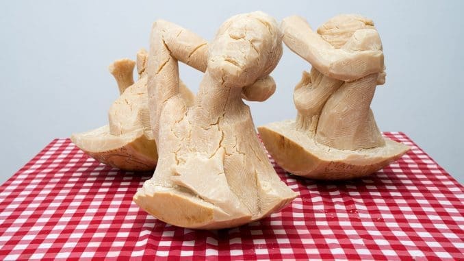 זוהר גוטסמן – פסלי גבינה 2013-2018