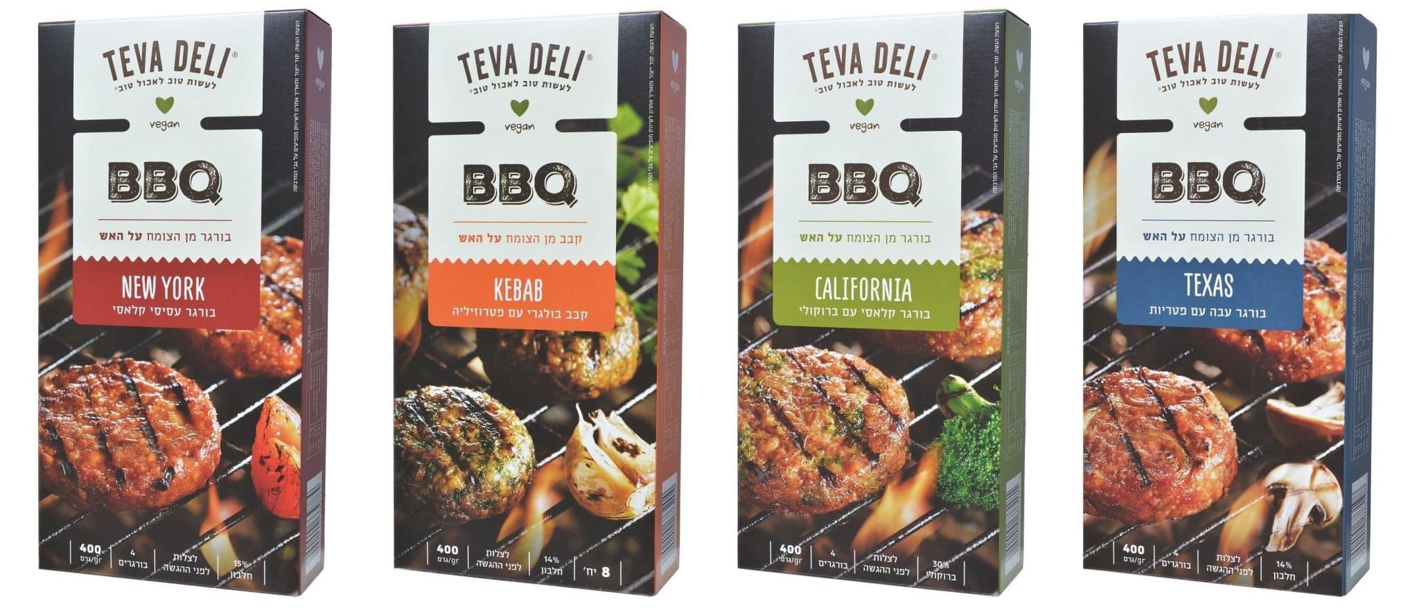 טבע דלי מציעה ליום העצמאות בורגרים מהצומח BBQ לצלייה על האש