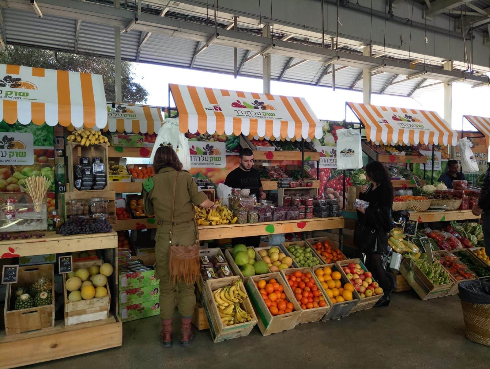 כל שבוע ברביעי-חמישי: רכבת ישראל זה גם שוק חקלאים בתחנת סבידור