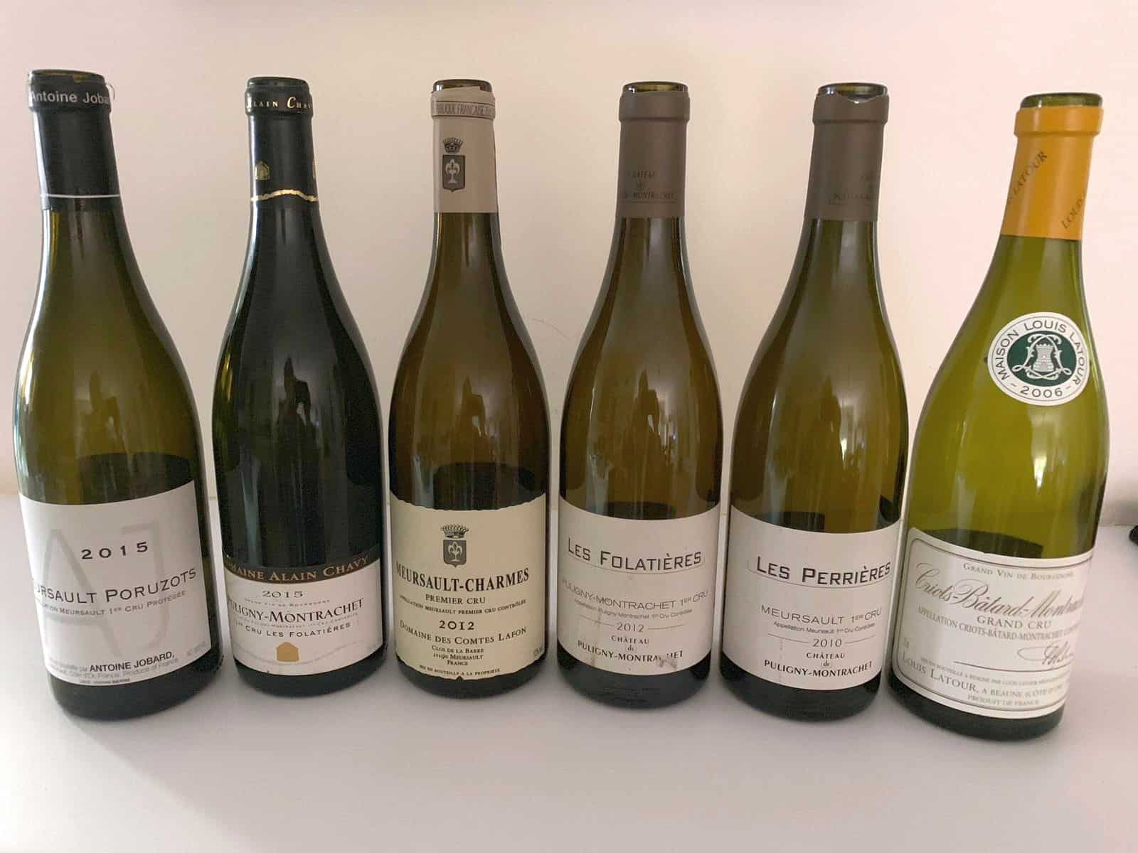 Meursault–Puligny – טעימת יינות לבנים מבורגון