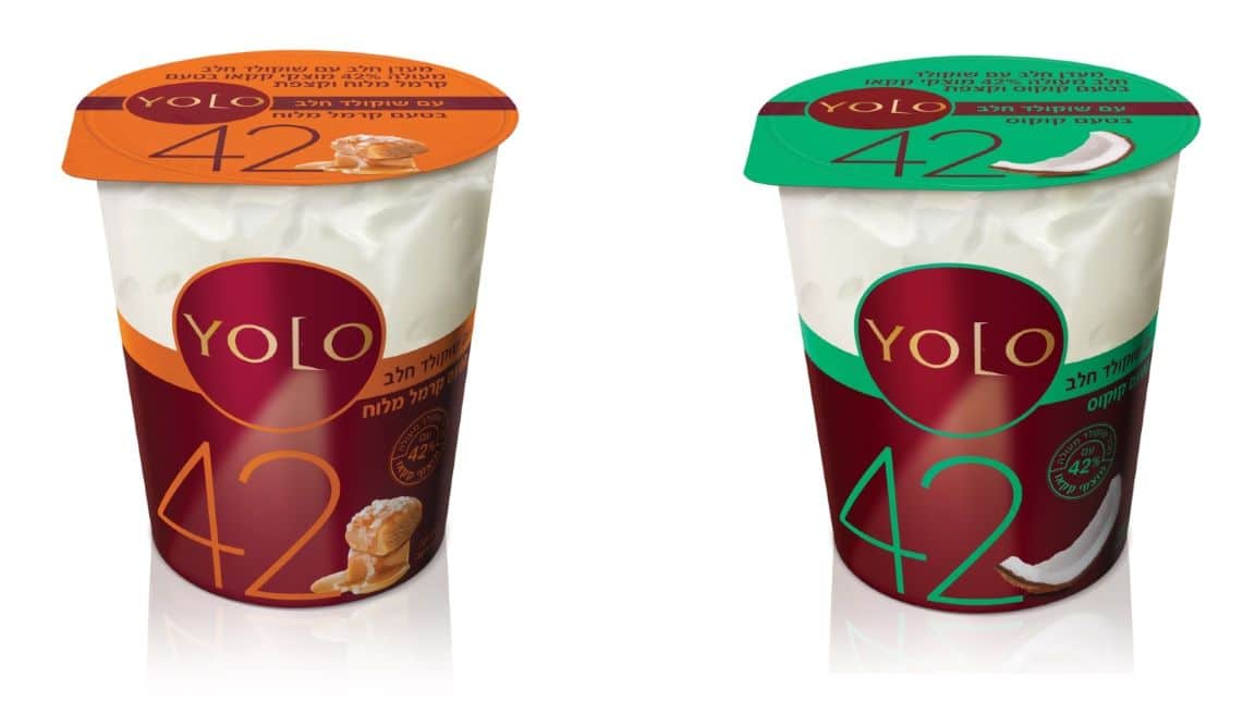 חדש מ-YOLO קצפת: שני טעמי שוקולד חדשים עם 42% מוצקי קקאו