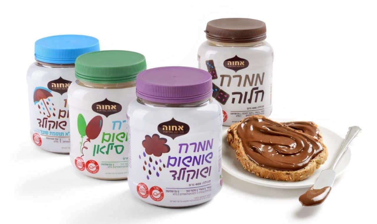 חדש מאחוה: ממרחים מתוקים מבוססי טחינה גולמית כשרים לפסח
