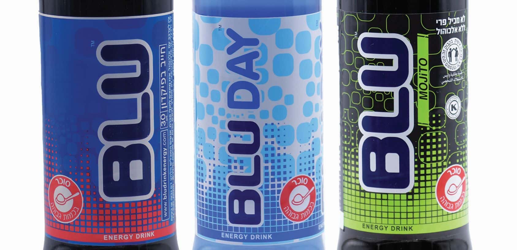 חדש: משקה האנרגיה הישראלי BLU  בבקבוק משפחתי 700 מ"ל