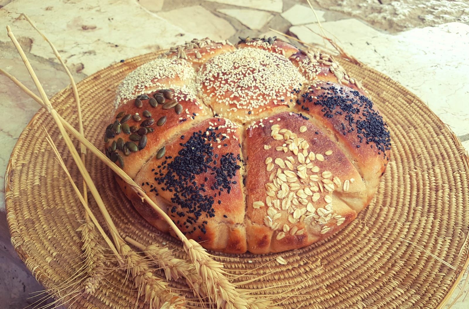 חלת דבש חגיגית מקמח כוסמין מלא