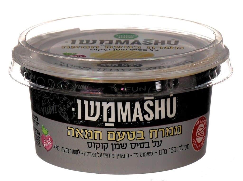 חדש מ"משומשו": ממרח טבעוני מופחת שומן בטעם חמאה