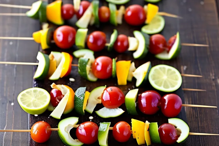 Grilled Vegetable Skewers: Flavorful and Colorful Veggie BBQ Ideas