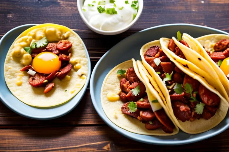 Mexican Breakfast Tacos: Spicy and Flavorful Morning Bites