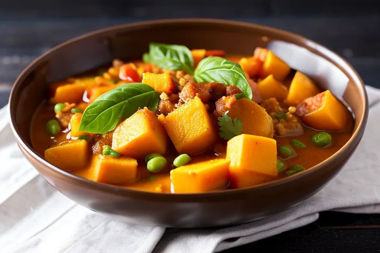 Butternut Squash Curry with Coconut Milk