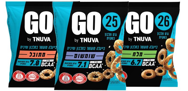 חדש מתנובה: בייגלה טבעוני מועשר בחלבון תחת מותג GO