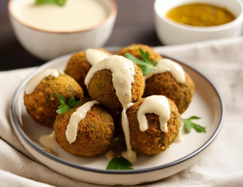 מתכון שילדים יכולים להכין לבד: כדורי פלאפל וטחינה