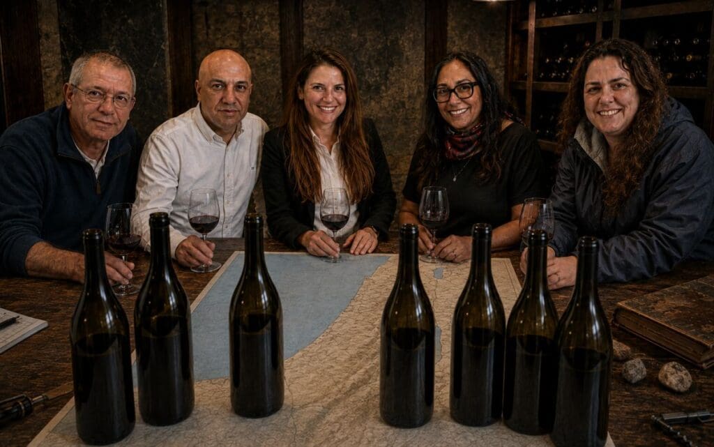 Officials behind Israel's new wine regions map