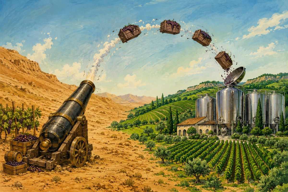 ננה: 350 קילומטרים מפרידים – הכרם במדבר, היקב ברמת הגולן