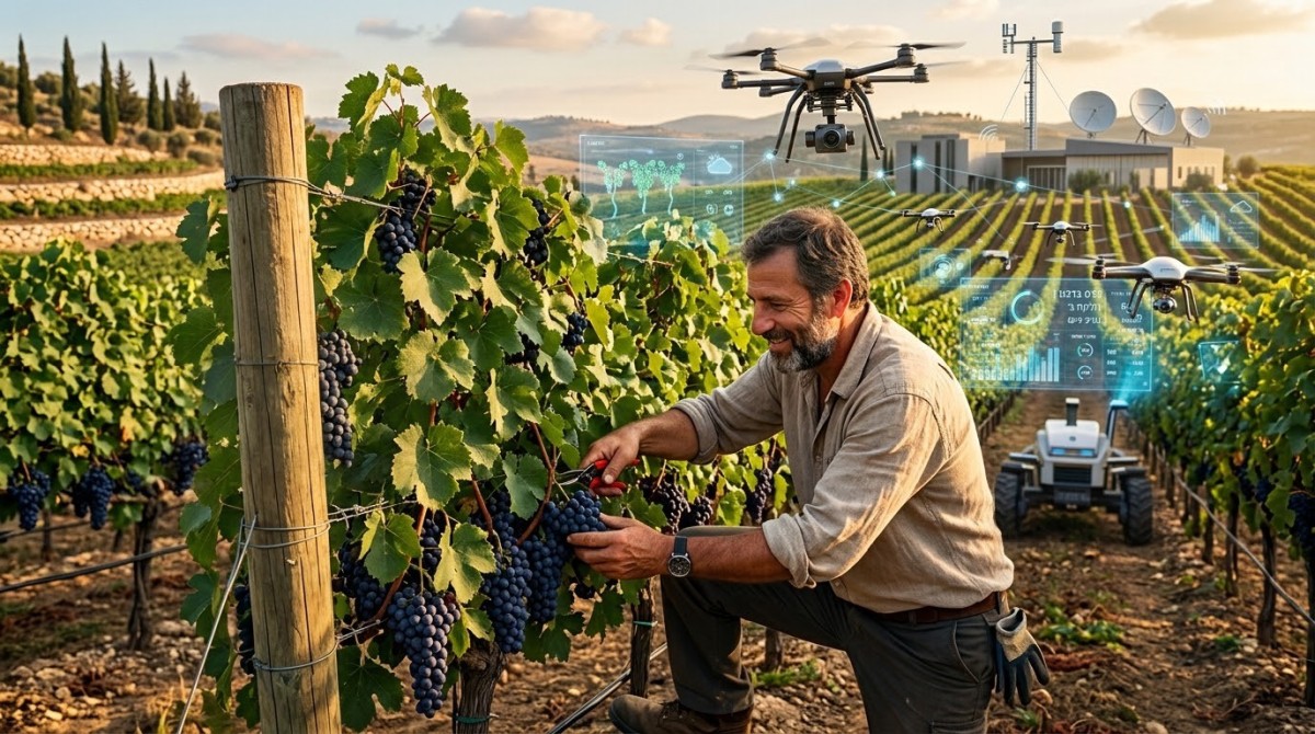 AI WINE – הטכנולוגיה שנכנסת לכוס היין שלנו