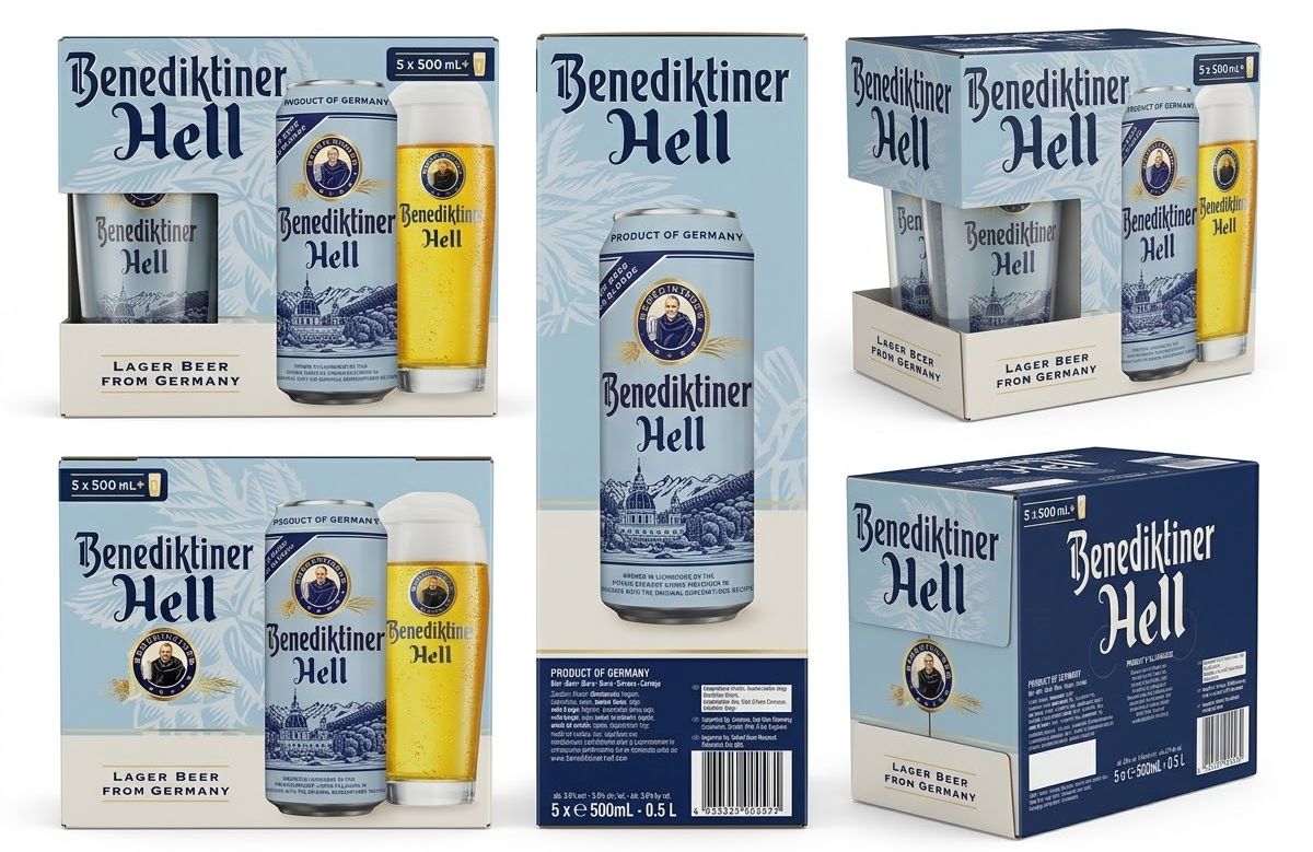 עכשיו בישראל: בירה Benediktiner Hell עם מסורת בישול בווארית של יותר מ־400 שנה